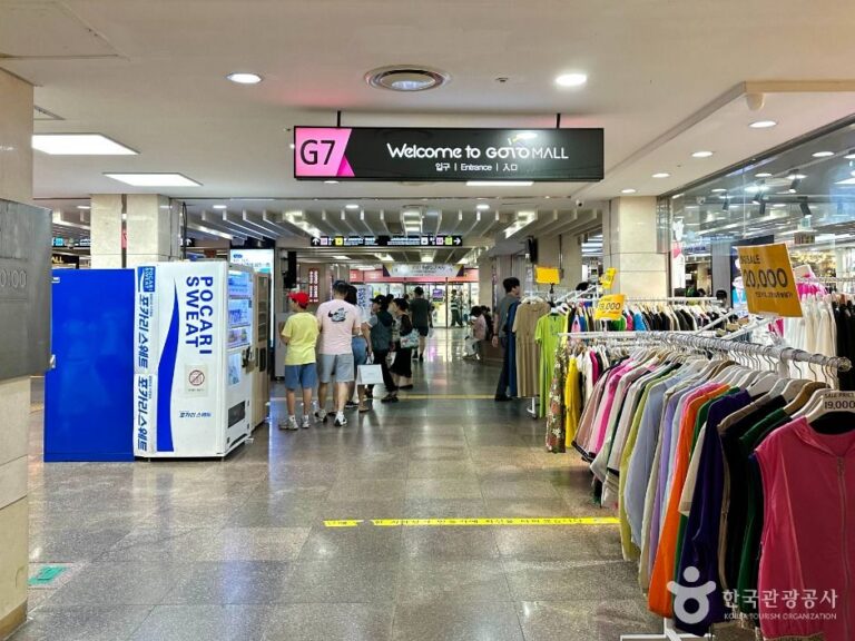 [예스키즈존] 고투몰(강남터미널 지하쇼핑몰)