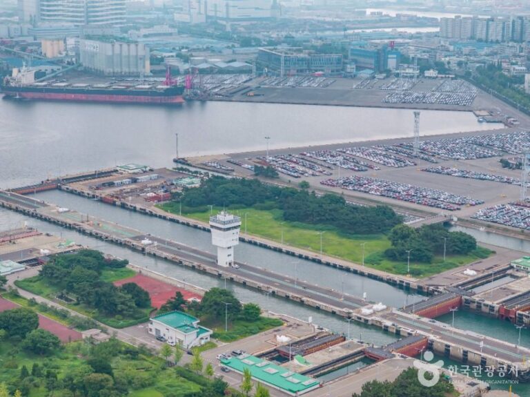 [예스키즈존] 인천항 갑문