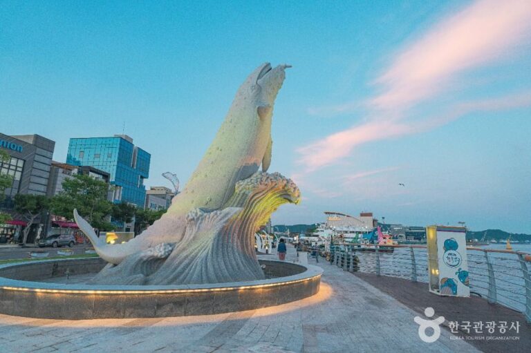 [예스키즈존] 워터프론트와 킹웰리 분수대