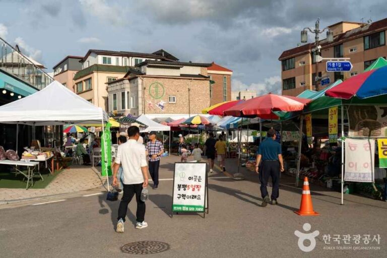 [예스키즈존] 봉평재래시장 (2, 7 일)
