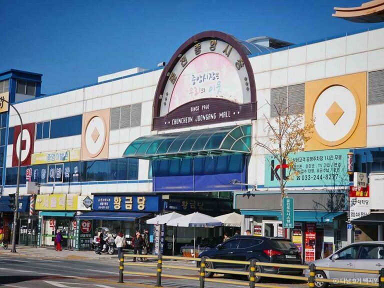 [예스키즈존] 춘천 중앙시장