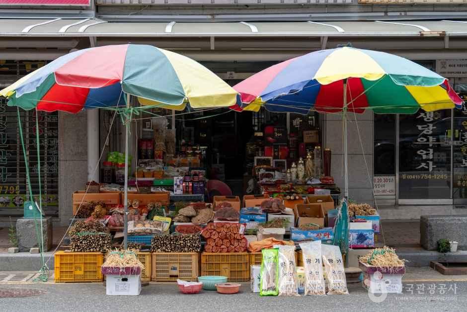 금산인삼약령시장